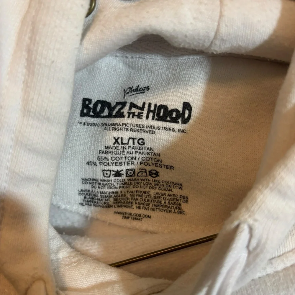 White Hoodie “Boyz n the Hood”